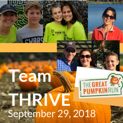 Team THRIVE The Great Pumpkin Run